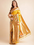 Pure Soft Kanchivram Paithani Silk Saree For Women's image 10