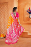 Soft Silk Weaving Saree With Banarasi Jari Work Designer With Blouse 11-VF image 15