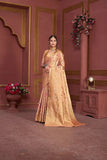 Festival Pure Tissu Traditional Wedding Festival Saree With Blouse 11-VF image 6