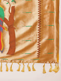 Pure Soft Kanchivram Paithani Silk Saree For Women's image 15