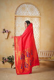 Pethani Silk With Fancy Pallu Traditional Wear Saree With Blouse 11-VF image 15