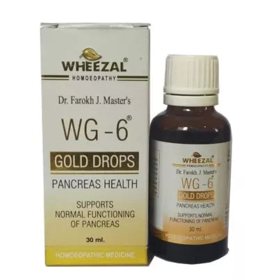 Wheezal Homeopathy WG-6 Gold Drops image 1