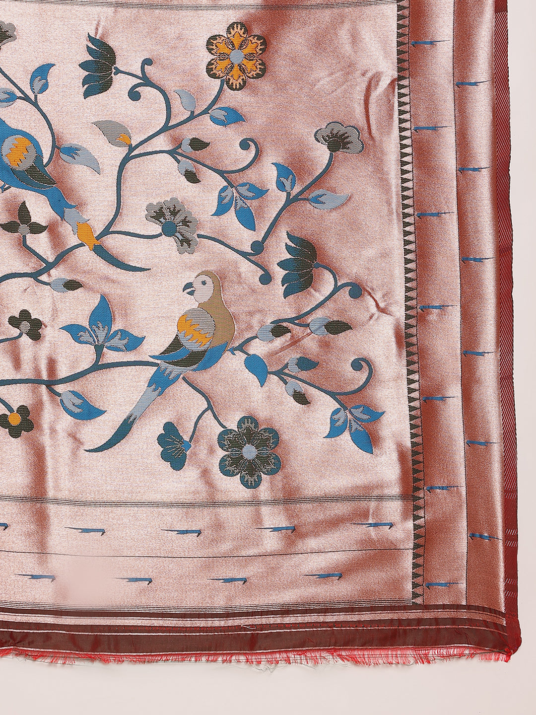 Pure Soft Banarasi Silk Heavy saree With Blouse image 15