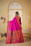 Pethani Silk With Fancy Pallu Traditional Wear Saree With Blouse 11-VF image 16
