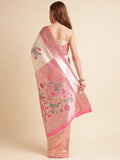Pure Soft Banarasi Silk Heavy saree With Blouse image 2