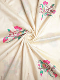 Pure Soft Banarasi Silk Heavy saree With Blouse image 8