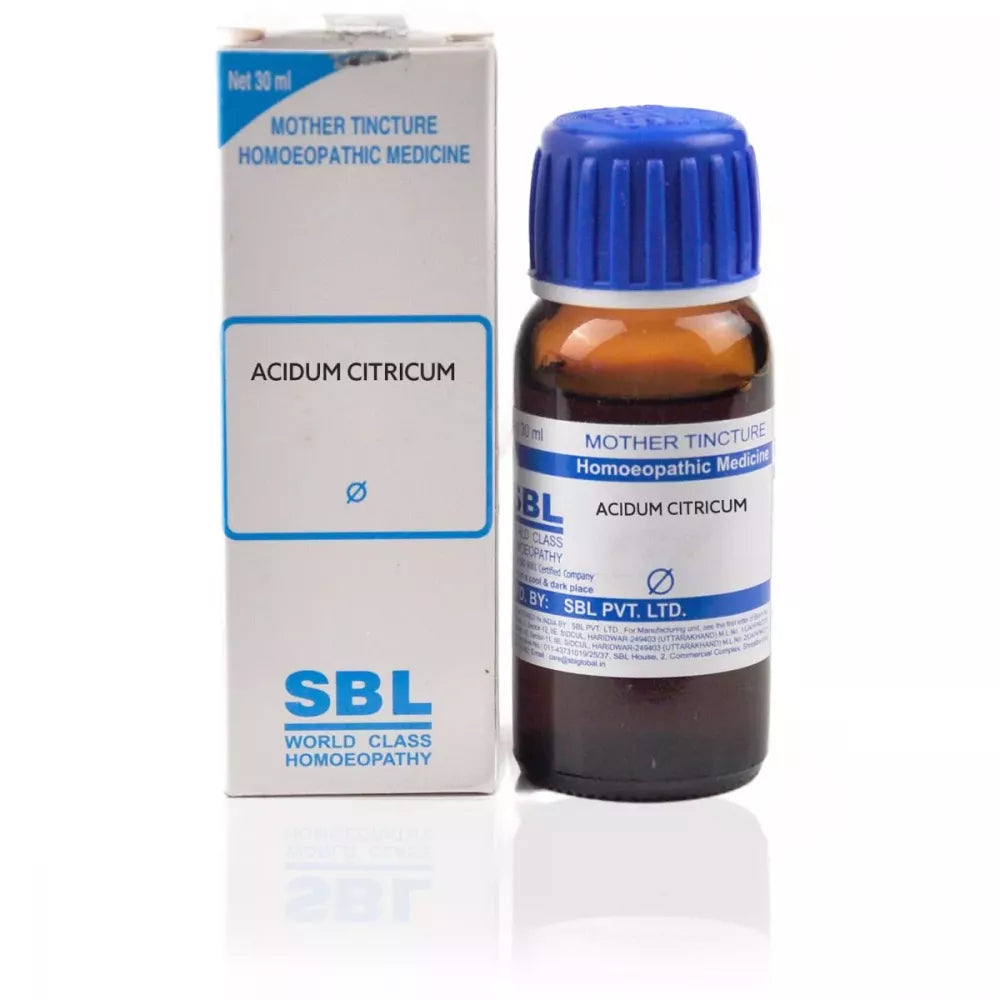 SBL Homeopathy Acidum Citricum Mother Tincture Q image 1