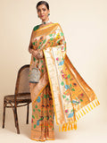 Women's Banarasi Soft Silk Paithani Saree image 4