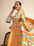 Women's Banarasi Soft Silk Paithani Saree image 5