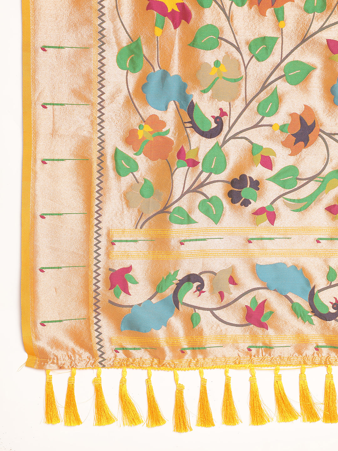 Women's Banarasi Soft Silk Paithani Saree image 7