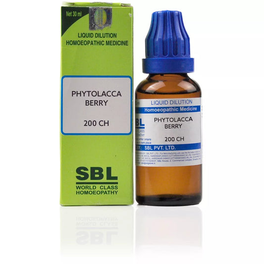SBL Homeopathy Phytolacca Berry Dilution image 1