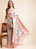 Women's Banarasi Soft Silk Paithani Saree image 12