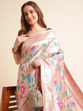 Women's Banarasi Soft Silk Paithani Saree image 13