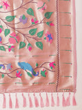 Women's Banarasi Soft Silk Paithani Saree image 15