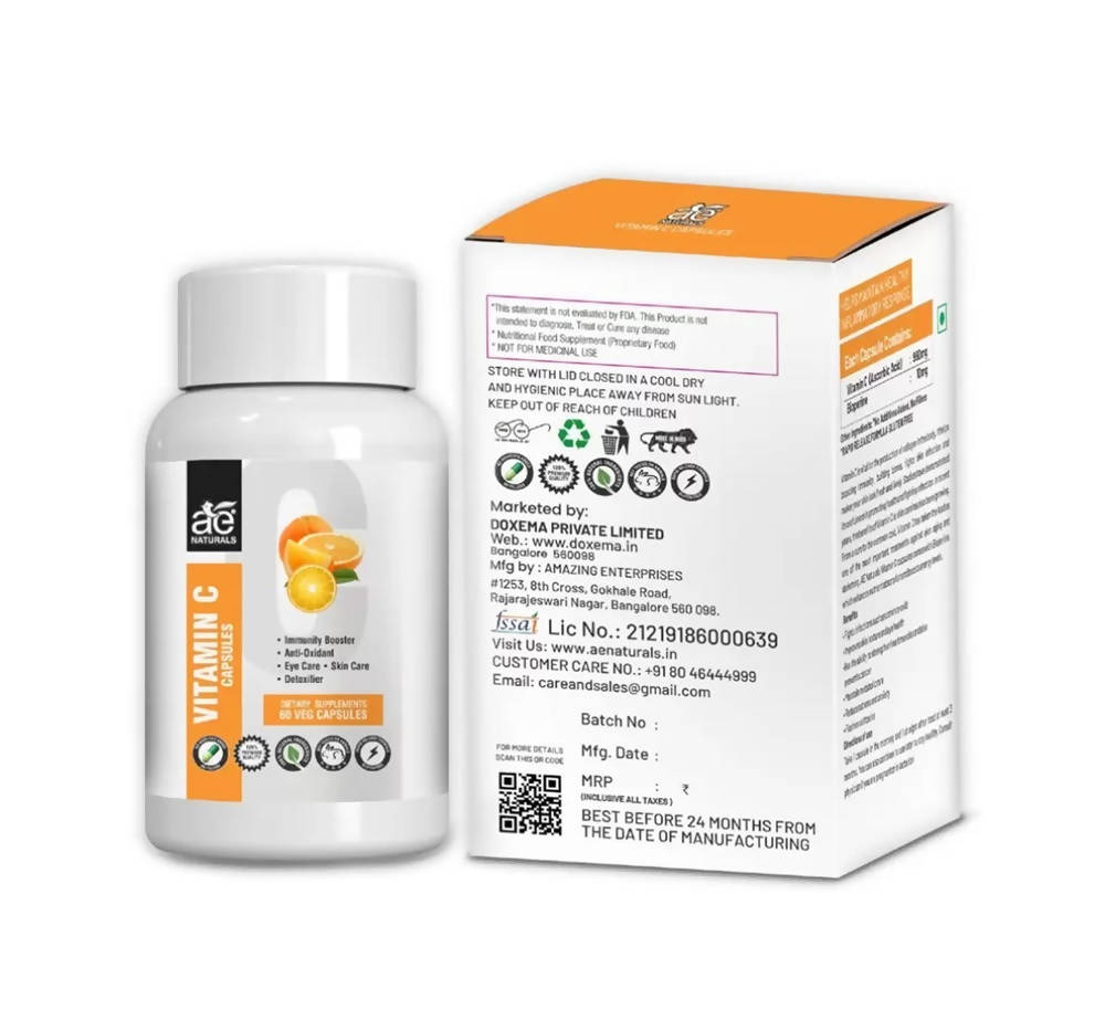 Ae Naturals Vitamin C Capsules image 3