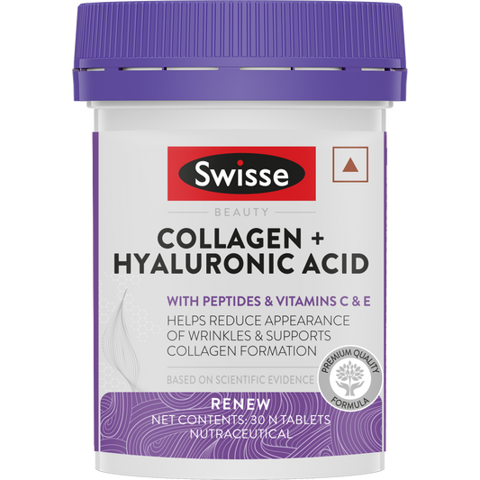 Swisse Collagen+ Hyaluronic Acid - 30 Tablets image 1