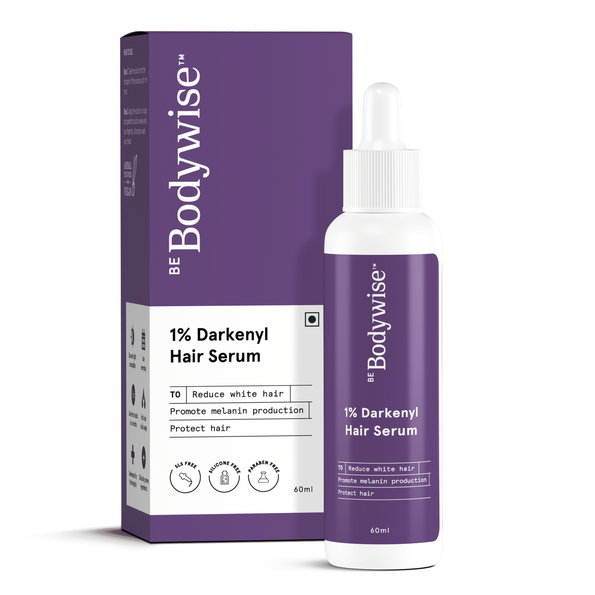 BeBodywise 1% Darkenyl Hair Serum image 1