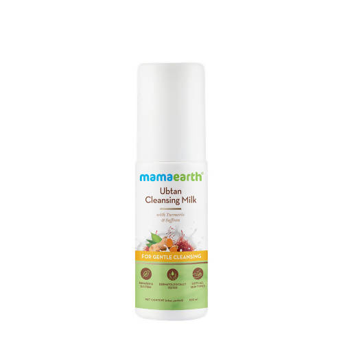Mamaearth Ubtan Cleansing Milk For Gentle Cleansing - 100 ml image 1