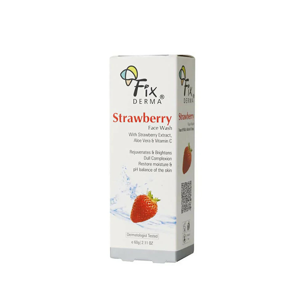 Fixderma Strawberry Face Wash -60 gm image 2