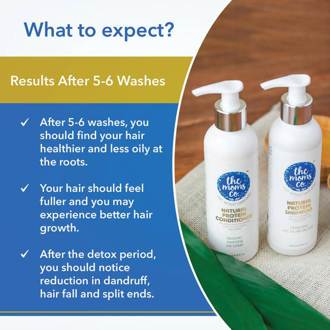 The Moms Co Anti Hair Fall 3-Step Protein Kit image 6