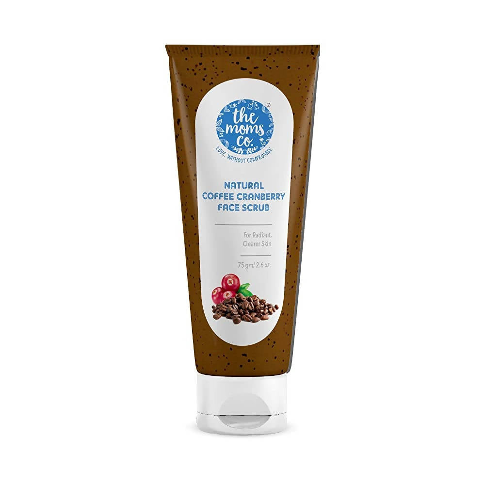 The Moms Co Natural Cranberry Coffee Face Scrub image 1
