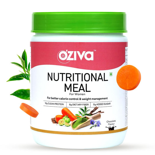 OZiva Nutritional Meal For Women - 16 Servings/ 500 gm image 1