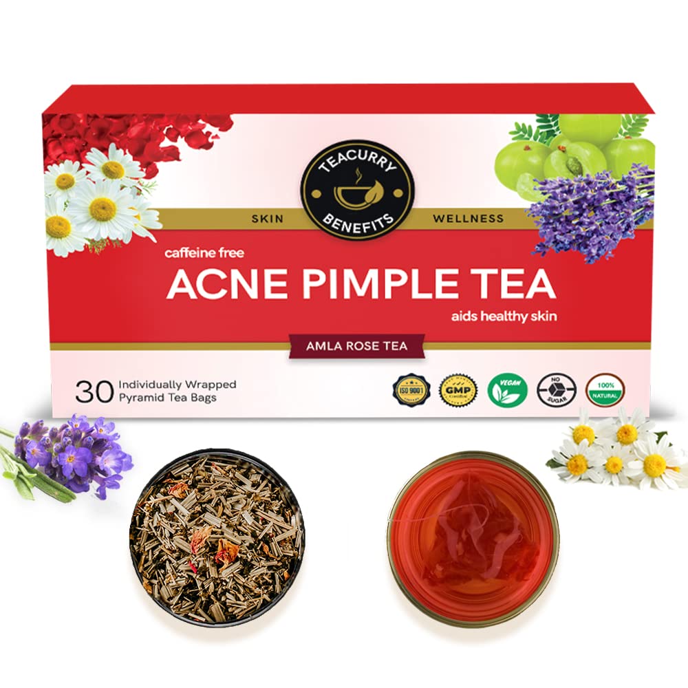 Teacurry Acne Pimple Tea - 30 teabags image 1