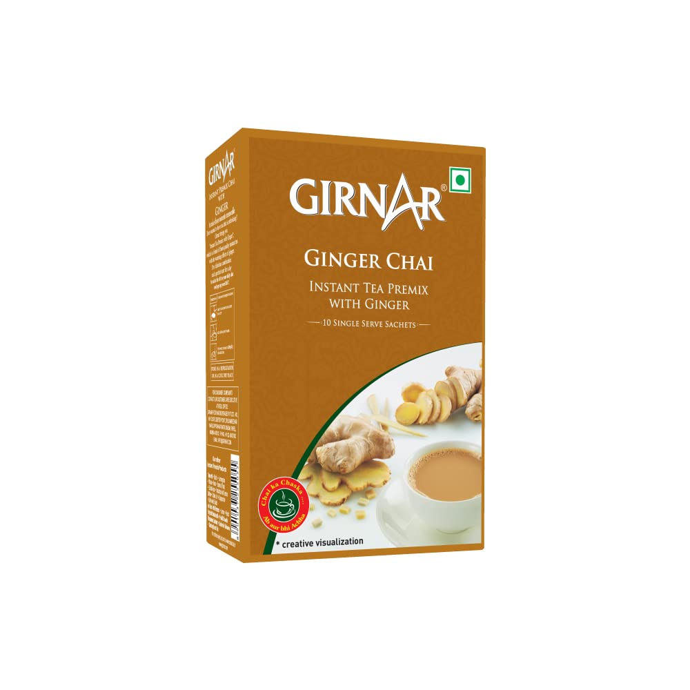 Girnar Ginger Chai - 10 Sachets image 1