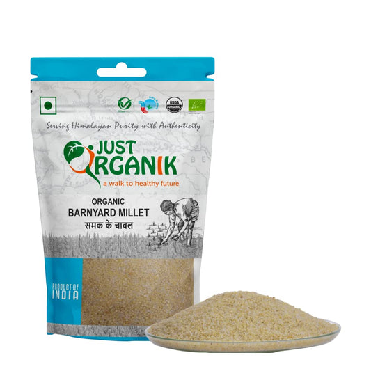 Just Organik Barnyard Millet (Samak Ke Chawal) - 500 gm image 1