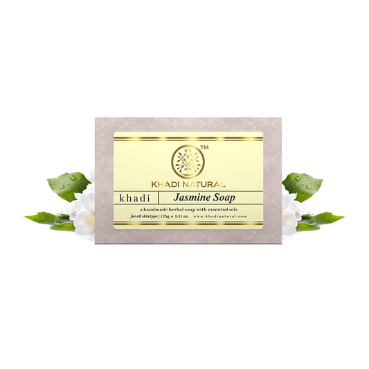 Khadi Natural Herbal Jasmine Soap 125g image 1