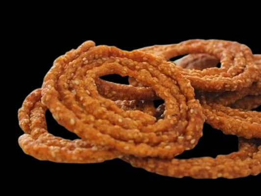 Rice Flour Sakinalu(Spicy) - 500 gm image 1