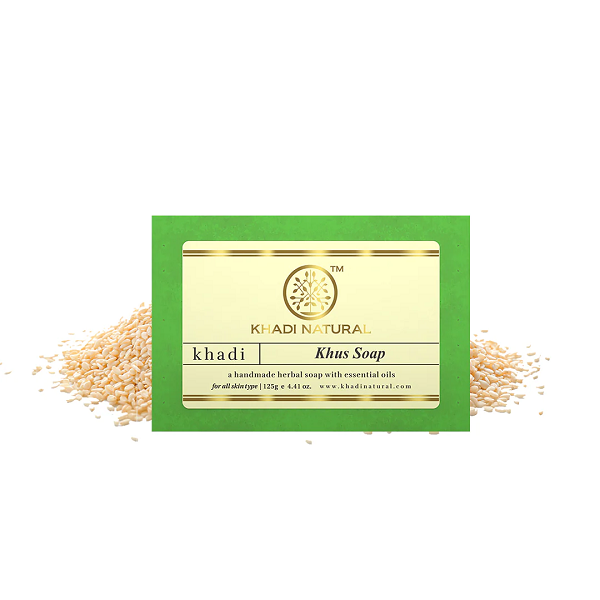 Khadi Natural Herbal Khus Soap image 1