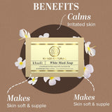 Khadi Natural Herbal White Musk Soap 125 g image 1
