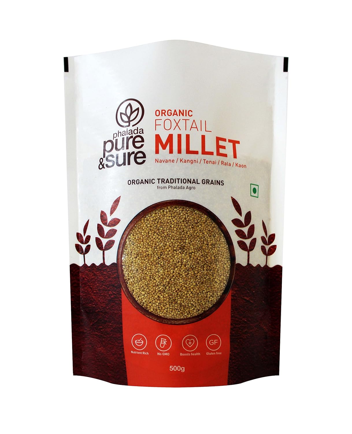 Pure & Sure Organic Foxtail Millets - 500g image 1