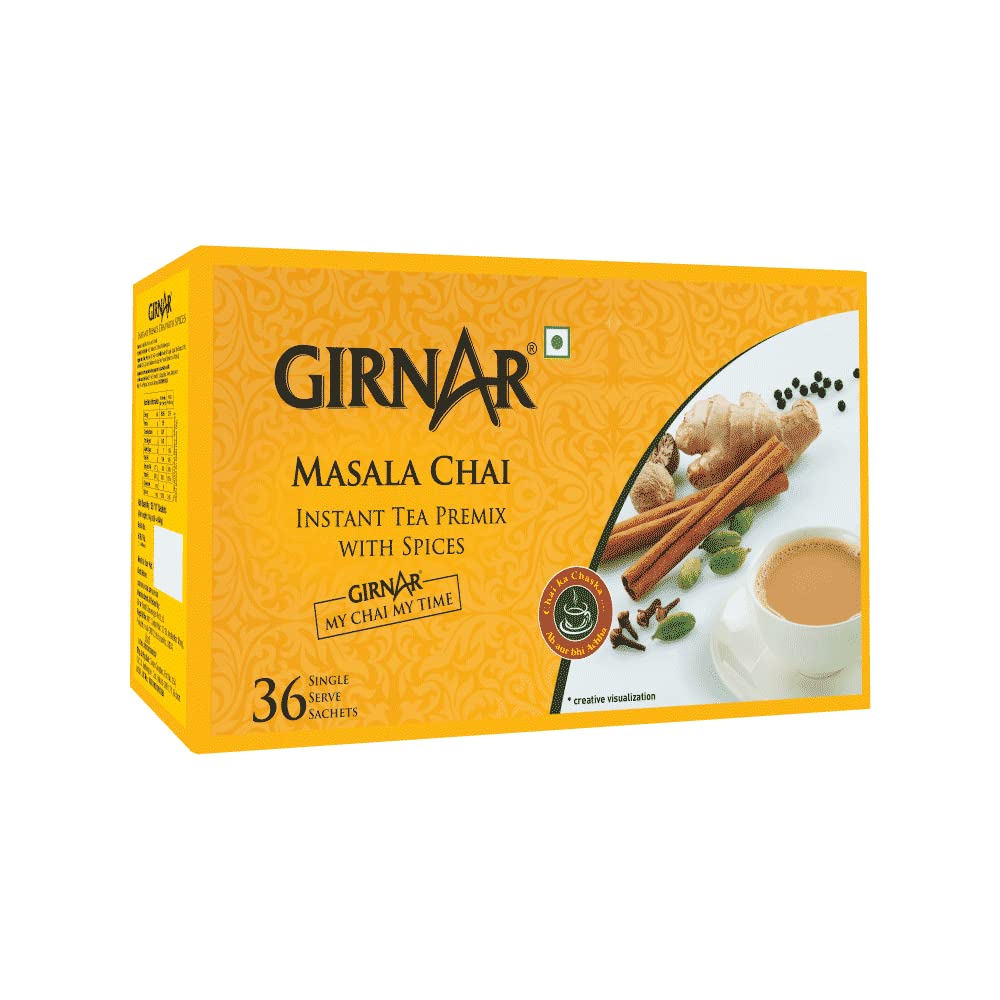 Girnar Masala Chai - 36 Sachets image 1