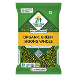 24 Mantra Organic Green Moong Whole - 500 gm image 1