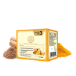 Khadi Natural Herbal Chandan Haldi Soap 125 g (Pack Of 3) image 1