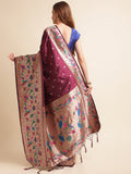 Pure Soft Kanchivaram Pethani Silk Saree image 3