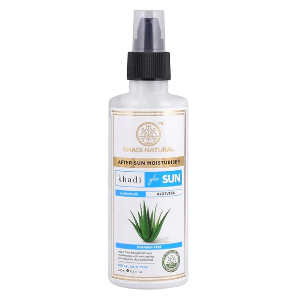Khadi Natural After Sun Aloevera, 200ml image 1