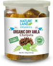 Nature Land Organics Dry Amla Candy Chatpata - 250 gm image 1