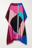Soft Silk Crepe Kaftan, Casual Wear Caftan image 4