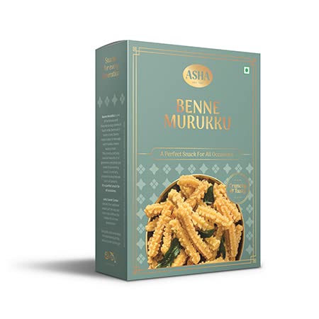 Asha Sweet Center Benne Murukku - 200 gm image 1