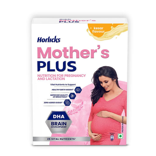 Mother's Plus Horlicks Vanilla Flavour - 500 gm image 1