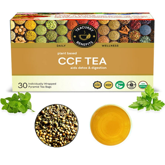 Teacurry CCF Tea - Cumin Coriander Fennel Tea - 30 teabags image 1
