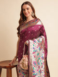 Pure Soft Kanchivaram Pethani Silk Saree image 5
