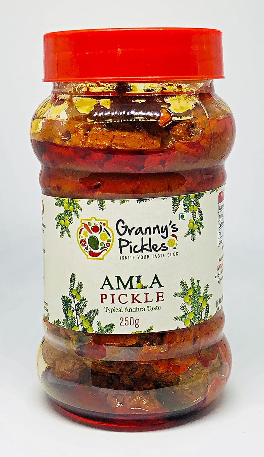 Granny's Pickles Amla Pickle - 250 gm image 1