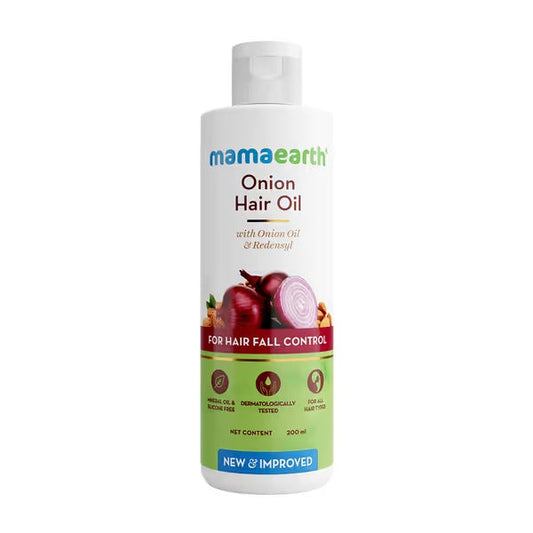 Onion Hair Oil with Onion Oil & Redensyl for Hair Fall Control - 200 ml image 1