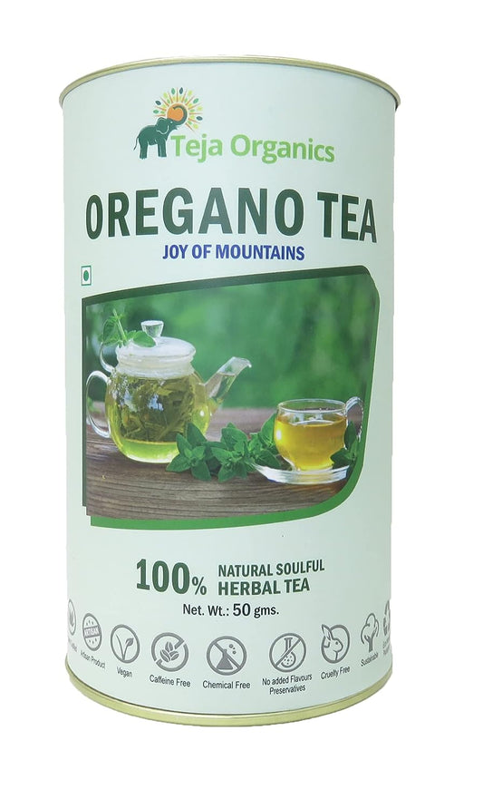 Teja Organics Oregano Tea - 50 gm image 1