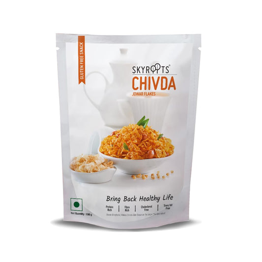 Skyroots Jowar Flakes Chivda - 100 Gm image 1