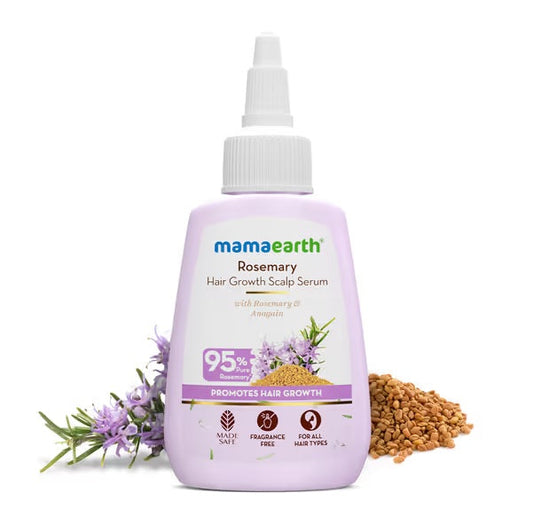Rosemary Hair Growth Scalp Serum with 95% Pure Rosemary Oil Extract & 4% Anagain - 50 ml image 1